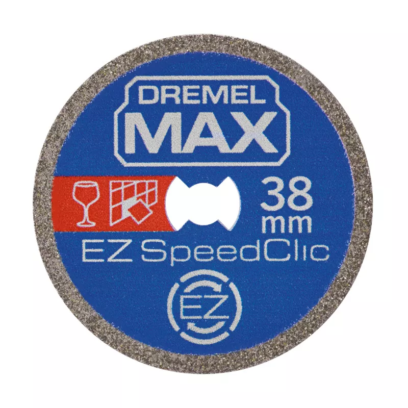 Disque à tronçonner diamanté Dremel SC545DM SpeedClic - Ø38,0mm